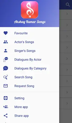 Top 99 Songs of Akshay Kumar android App screenshot 7